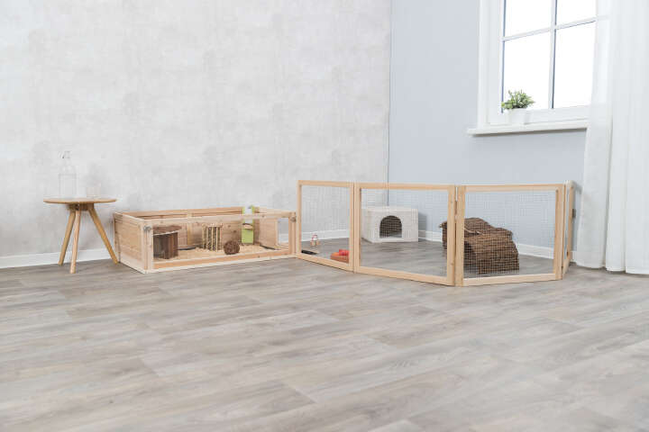 TRIXIE Freilaufgehege für Innen, Zwergkaninchen